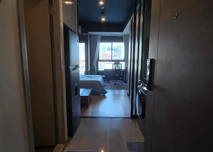 아파트 Fully Equipped Ideo Rama9-asoke, With Workstation